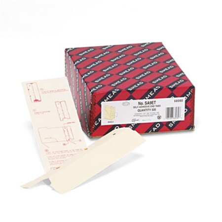 Smead End Tab Converters for Folders, 3.25 x 9.25, Manila, 500-Box SM30982